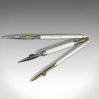 Antique Technical Drawing Set, Architect, Cartographer, Instruments, ANCSL, 1920 (2 of 10) Antique Technical Drawing Set, Architect, Cartographer, Instruments, ANCSL, 1920 (2 of 10)