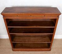 Carved Oak Open Bookcase Edwardian (11 of 14) Carved Oak Open Bookcase Edwardian (11 of 14)