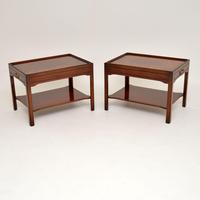 Pair of Georgian Style Mahogany Side Table c.1950s (2 of 12) Pair of Georgian Style Mahogany Side Table c.1950s (2 of 12)