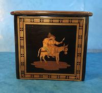 Victorian Italian Sorento Ware Single Tea Caddy (13 of 16) Victorian Italian Sorento Ware Single Tea Caddy (13 of 16)