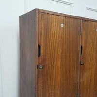 Vintage Wooden School Gym Lockers c.1950 (2 of 7) Vintage Wooden School Gym Lockers c.1950 (2 of 7)