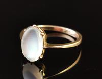Antique Art Deco Moonstone Cabochon Ring, 9ct Gold (8 of 13) Antique Art Deco Moonstone Cabochon Ring, 9ct Gold (8 of 13)