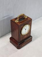 French Napoleon III Rosewood Campaign Mantel Clock by Stein (6 of 9) French Napoleon III Rosewood Campaign Mantel Clock by Stein (6 of 9)