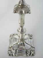 Pair of Goldsmiths & Silversmith George III Style Silver Candlesticks (5 of 8) Pair of Goldsmiths & Silversmith George III Style Silver Candlesticks (5 of 8)