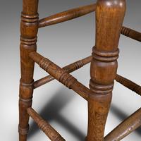 Antique Artist's Stool, English, Beech, Ash, Saddle Seat, Victorian c.1900 (11 of 12) Antique Artist's Stool, English, Beech, Ash, Saddle Seat, Victorian c.1900 (11 of 12)