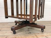 Early 20th Century Oak Revolving Bookcase (8 of 8) Early 20th Century Oak Revolving Bookcase (8 of 8)
