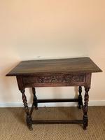 Antique Oak Side Table (6 of 6) Antique Oak Side Table (6 of 6)