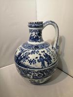 19th Century Blue & White Dutch Delft Flagon / Ewer (3 of 14) 19th Century Blue & White Dutch Delft Flagon / Ewer (3 of 14)