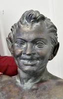 Bust of a Young Satyr in a Bronze Patina (7 of 7) Bust of a Young Satyr in a Bronze Patina (7 of 7)