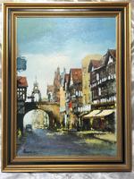 English Atmospheric Oil Painting Historic Chester Eastgate Street Clock After Ben Maile (3 of 12) English Atmospheric Oil Painting Historic Chester Eastgate Street Clock After Ben Maile (3 of 12)