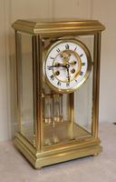 Bell Striking Brass Four Glass Clock (2 of 9) Bell Striking Brass Four Glass Clock (2 of 9)