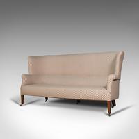 Antique Wing Sofa, English, Settee, Quality, High Back, Mahogany, Edwardian (4 of 12) Antique Wing Sofa, English, Settee, Quality, High Back, Mahogany, Edwardian (4 of 12)