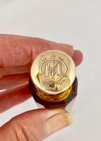 Rare Gold Mounted Sampson Mordan Amber Perfume Scent Bottle (5 of 10) Rare Gold Mounted Sampson Mordan Amber Perfume Scent Bottle (5 of 10)