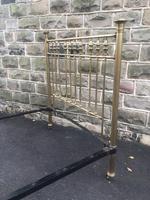 Antique Victorian Brass & Iron Double Bed Frame (6 of 7) Antique Victorian Brass & Iron Double Bed Frame (6 of 7)