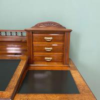 High Quality Maple & Co Antique Victorian Pedestal Desk (8 of 11) High Quality Maple & Co Antique Victorian Pedestal Desk (8 of 11)
