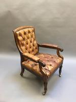 19th Century Rosewood Library Chair (4 of 10) 19th Century Rosewood Library Chair (4 of 10)