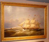 Oil Painting 'the Acadia off Dover' Samuel Walters 1811 - 1882 (5 of 6) Oil Painting 'the Acadia off Dover' Samuel Walters 1811 - 1882 (5 of 6)