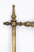 Antique Brass Curtain Pole & Brackets (9 of 13) Antique Brass Curtain Pole & Brackets (9 of 13)
