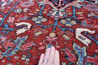 Antique Heriz Carpet 366x228cm (8 of 10) Antique Heriz Carpet 366x228cm (8 of 10)