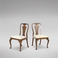 Pair of English George III Mahogany Chairs (2 of 4) Pair of English George III Mahogany Chairs (2 of 4)