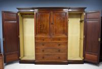19th Century Mahogany Breakfront Wardrobe (12 of 12) 19th Century Mahogany Breakfront Wardrobe (12 of 12)