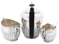 Sterling Silver Three Piece Tea Service - Boxed - Antique Victorian 1894 (4 of 19) Sterling Silver Three Piece Tea Service - Boxed - Antique Victorian 1894 (4 of 19)