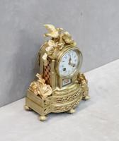 French Napoleon III Bronze Gilt Mantel Clock by Japy Freres (7 of 10) French Napoleon III Bronze Gilt Mantel Clock by Japy Freres (7 of 10)
