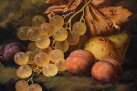 Oil Painting Pair by Henry George Todd - White Grapes & Plums (7 of 8) Oil Painting Pair by Henry George Todd - White Grapes & Plums (7 of 8)