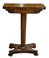 Small Rosewood Card Table (7 of 10) Small Rosewood Card Table (7 of 10)