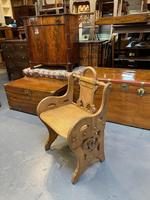 Victorian Oak Hall Chair (9 of 10) Victorian Oak Hall Chair (9 of 10)