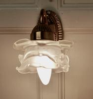 Brass Wall Light Set with Flower Shades, 1 Double and 2 Single Lights (7 of 14) Brass Wall Light Set with Flower Shades, 1 Double and 2 Single Lights (7 of 14)