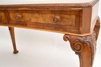 Antique Burr Walnut Queen Anne Style Console Server Table (6 of 10) Antique Burr Walnut Queen Anne Style Console Server Table (6 of 10)