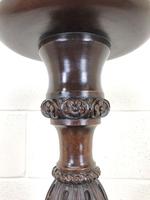 Antique 19th Century Mahogany Torchiere (3 of 7) Antique 19th Century Mahogany Torchiere (3 of 7)