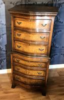 Burr Walnut Chest on Chest ref 396 (3 of 6) Burr Walnut Chest on Chest ref 396 (3 of 6)