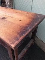 Unusual Antique Pine Baker Preparation Table (5 of 11) Unusual Antique Pine Baker Preparation Table (5 of 11)