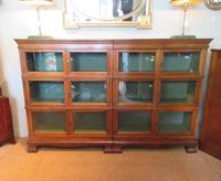 Superb Antique Oak Barrister's Double Glazed Bookcase (9 of 11) Superb Antique Oak Barrister's Double Glazed Bookcase (9 of 11)