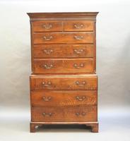 Rare George III Tallboy Chest of Drawers (8 of 15) Rare George III Tallboy Chest of Drawers (8 of 15)