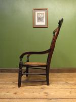 Antique Low Creaky Old Tavern Fireside Chair, Pipe Smokers Chair, Aged Patina (8 of 15) Antique Low Creaky Old Tavern Fireside Chair, Pipe Smokers Chair, Aged Patina (8 of 15)