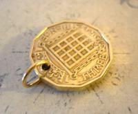 Vintage Pocket Watch Chain Fob 1954 Queen Elizabeth Threpenny Bit Coin Fob (4 of 7) Vintage Pocket Watch Chain Fob 1954 Queen Elizabeth Threpenny Bit Coin Fob (4 of 7)