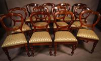 Good Set of 12 Victorian Balloon Back Dining Chairs (5 of 11) Good Set of 12 Victorian Balloon Back Dining Chairs (5 of 11)
