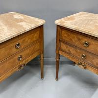 Set of 4 French Marble Top Side Tables (11 of 11) Set of 4 French Marble Top Side Tables (11 of 11)