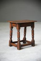 Charles II Style Oak Joint Stool (10 of 12) Charles II Style Oak Joint Stool (10 of 12)