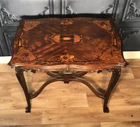 Quality Inlaid Walnut Occasional Table (7 of 18) Quality Inlaid Walnut Occasional Table (7 of 18)