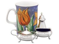 Sterling Silver Condiment Set - Antique George V (1929) (4 of 12) Sterling Silver Condiment Set - Antique George V (1929) (4 of 12)