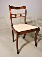 Elegant Set of 6 Sabre Legged Mahogany Dining Chairs (3 of 5) Elegant Set of 6 Sabre Legged Mahogany Dining Chairs (3 of 5)
