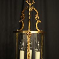 French Gilded Convex Antique Hall Lantern (7 of 7) French Gilded Convex Antique Hall Lantern (7 of 7)