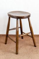 Victorian Antique Stool with a Wonderful Figured Top (4 of 4) Victorian Antique Stool with a Wonderful Figured Top (4 of 4)