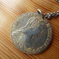 Silver 1780 Maria Theresa Thaler Coin Necklace (5 of 5) Silver 1780 Maria Theresa Thaler Coin Necklace (5 of 5)