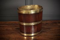George III Mahogany & Brass Peat Bucket (4 of 7) George III Mahogany & Brass Peat Bucket (4 of 7)