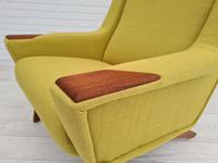 Danish high-backed armchair, reupholstered, 70s (5 of 14) Danish high-backed armchair, reupholstered, 70s (5 of 14)